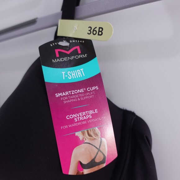 NEW Maidenform One Fab Fit 2.0 T-Shirt Shaping Extra Coverage Underwire Bra 36B - Picture 5 of 6